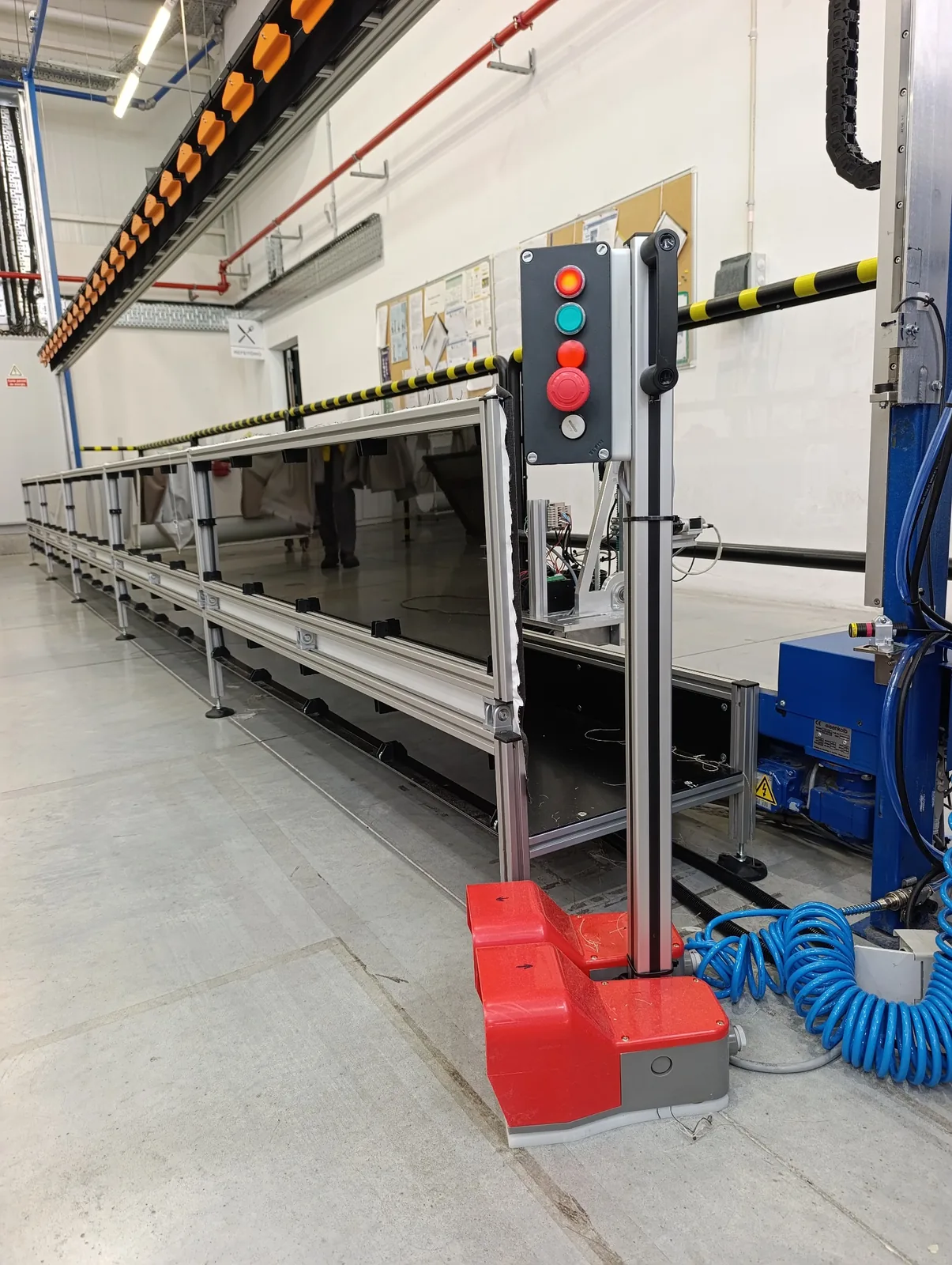 MCM laser dimensional inspection system installed for blind quality control